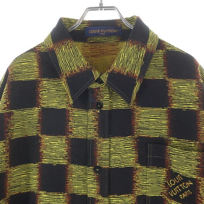 Louis Vuitton Damier Rush S Shirt Fvd Short Yellowblack