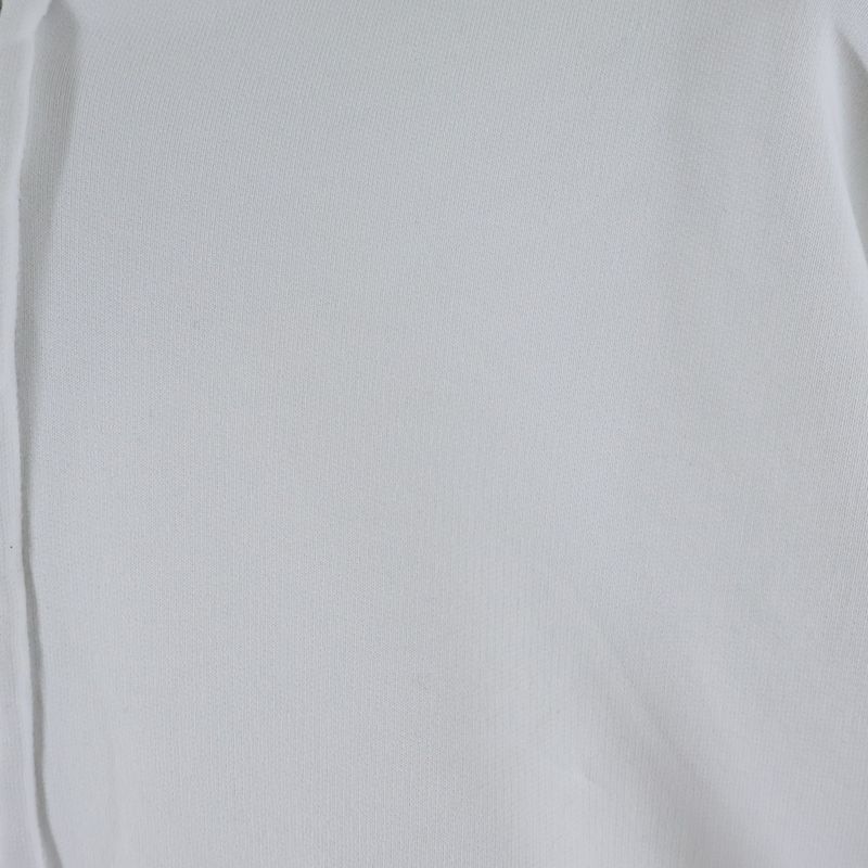 Balenciaga Agaicnelab Hooded Bomber Back Logo Print Zip Up Hoodie White