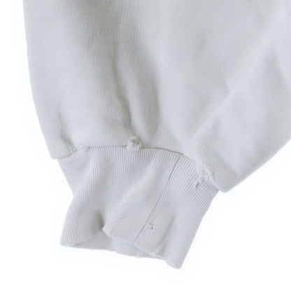 Balenciaga Agaicnelab Hooded Bomber Back Logo Print Zip Up Hoodie White