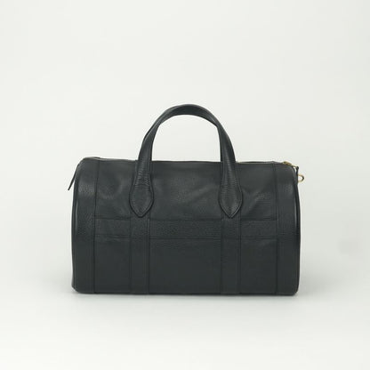 Hermes All Day Boston Bag Ardennes Noir Black Gold