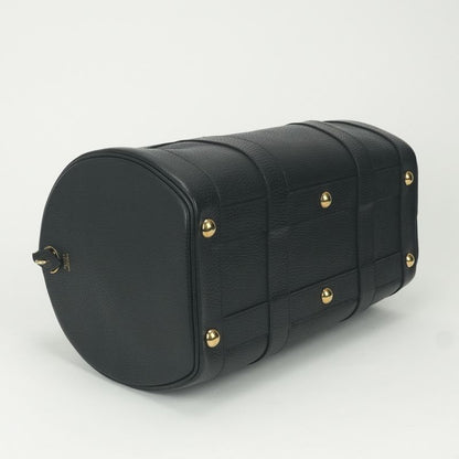 Hermes All Day Boston Bag Ardennes Noir Black Gold