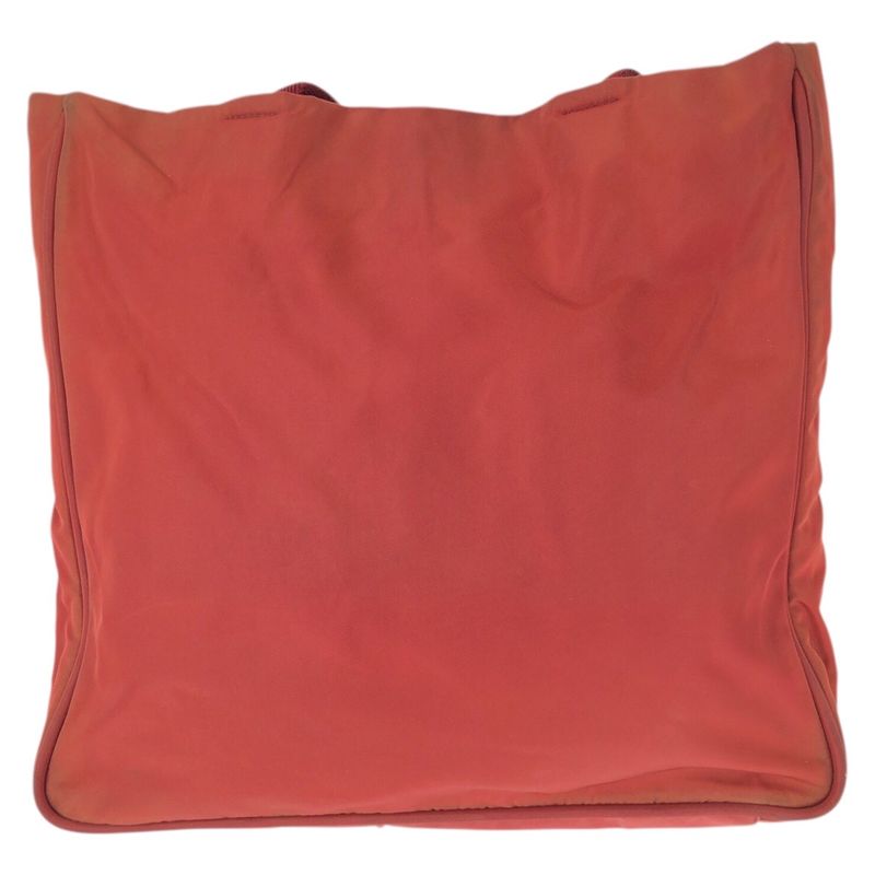Prada Tessuto Red Silver Nylon Tote