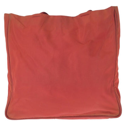 Prada Tessuto Red Silver Nylon Tote