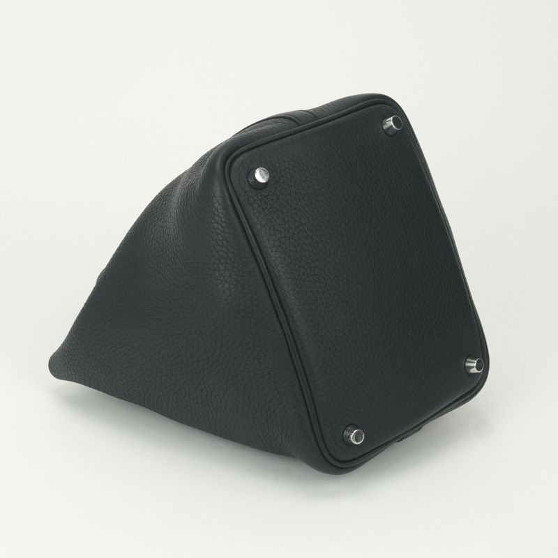 Hermes Picotin Lock PM Touch 18 Bag Noir Black