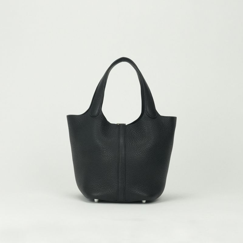 Hermes Picotin Lock PM 18 Tote Noir Black