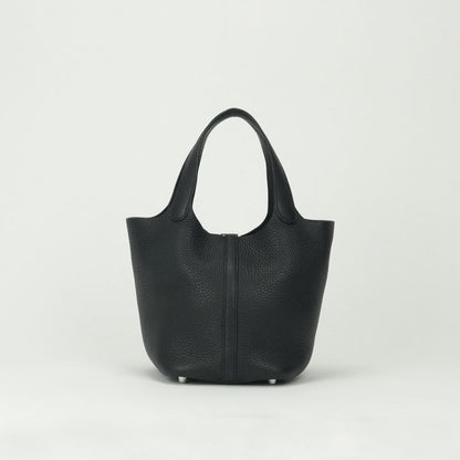 Hermes Picotin Lock PM 18 Tote Noir Black