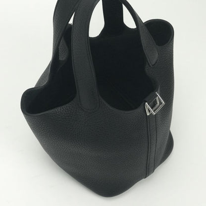 Hermes Picotin Lock PM 18 Tote Noir Black