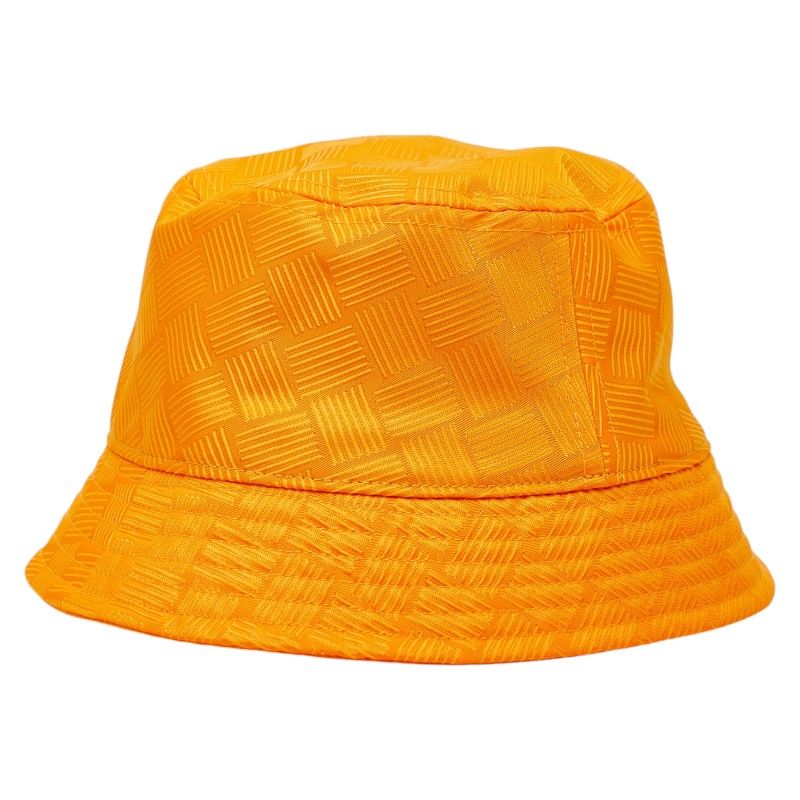 Bottega Veneta Intrecciato Jacquard Bucket Hat S Orange