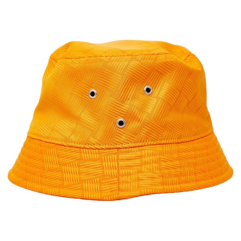 Bottega Veneta Intrecciato Jacquard Bucket Hat S Orange