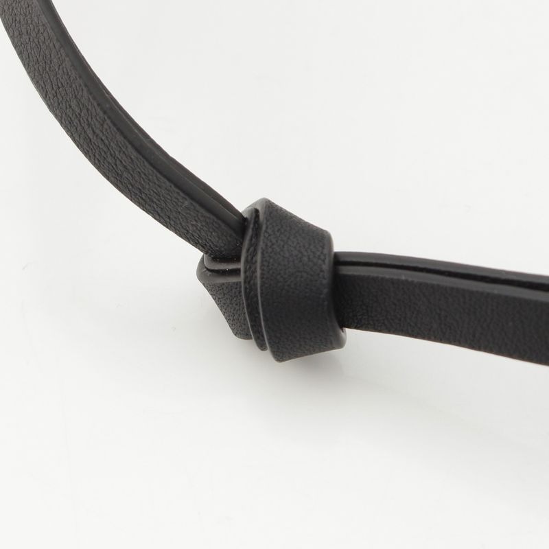 Loewe Classic Calf Braided Shoulder Strap Black