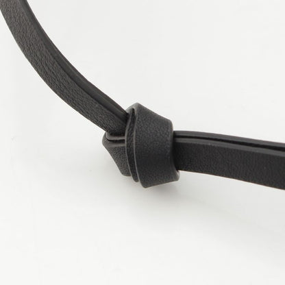 Loewe Classic Calf Braided Shoulder Strap Black
