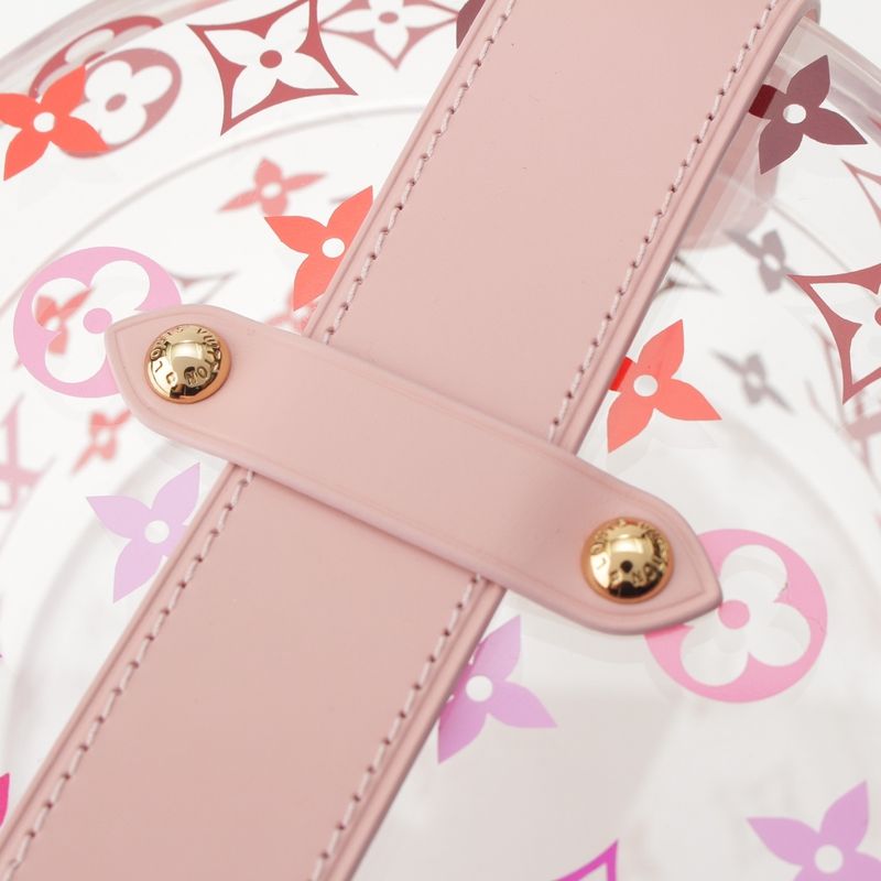 Louis Vuitton Boite Scott Monogram Clear Case Interior Pink