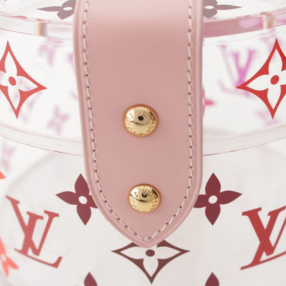 Louis Vuitton Boite Scott Monogram Clear Case Interior Pink