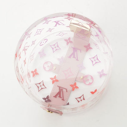 Louis Vuitton Boite Scott Monogram Clear Case Interior Pink