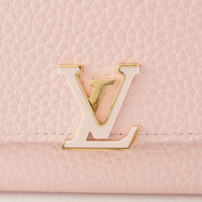 Louis Vuitton Taurillon Portefeuille Capucines Compact Wallet Trifold