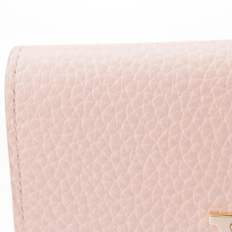 Louis Vuitton Taurillon Portefeuille Capucines Compact Wallet Trifold