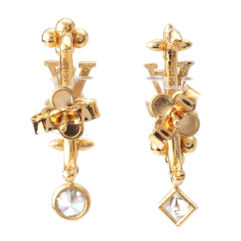 Louis Vuitton LV in the Sky Rhinestone Earrings
