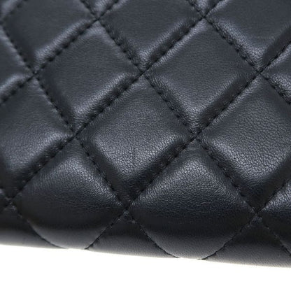 Chanel Quilted Round Zip Wallet