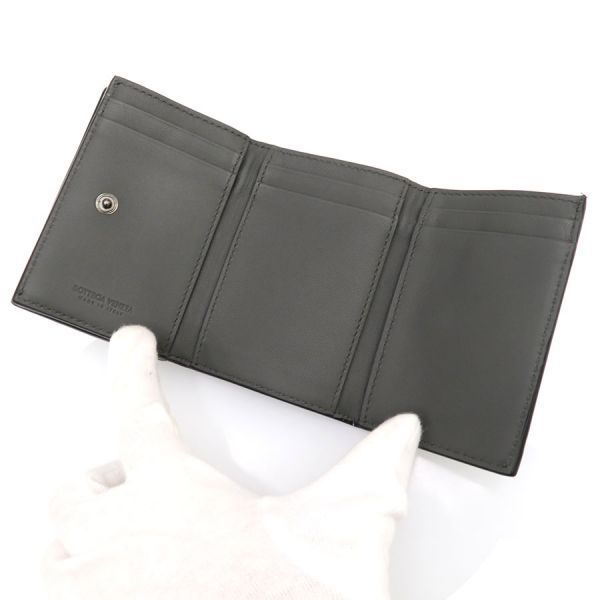 Bottega Veneta Intrecciato Trifold Wallet