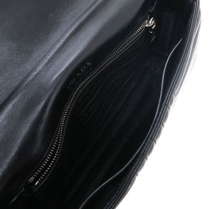 Prada Diagram Chain Leather Black