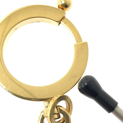 Louis Vuitton Porte Cles Swing Key Ring Charm Gold