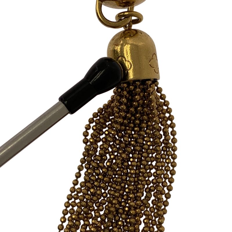 Louis Vuitton Porte Cles Swing Key Ring Charm Gold