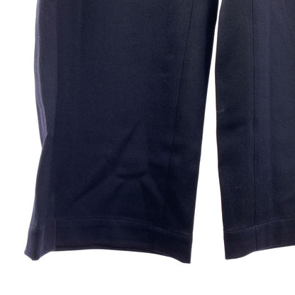 Loewe Wool Gabardine Wide Easy Pants 50 Navy