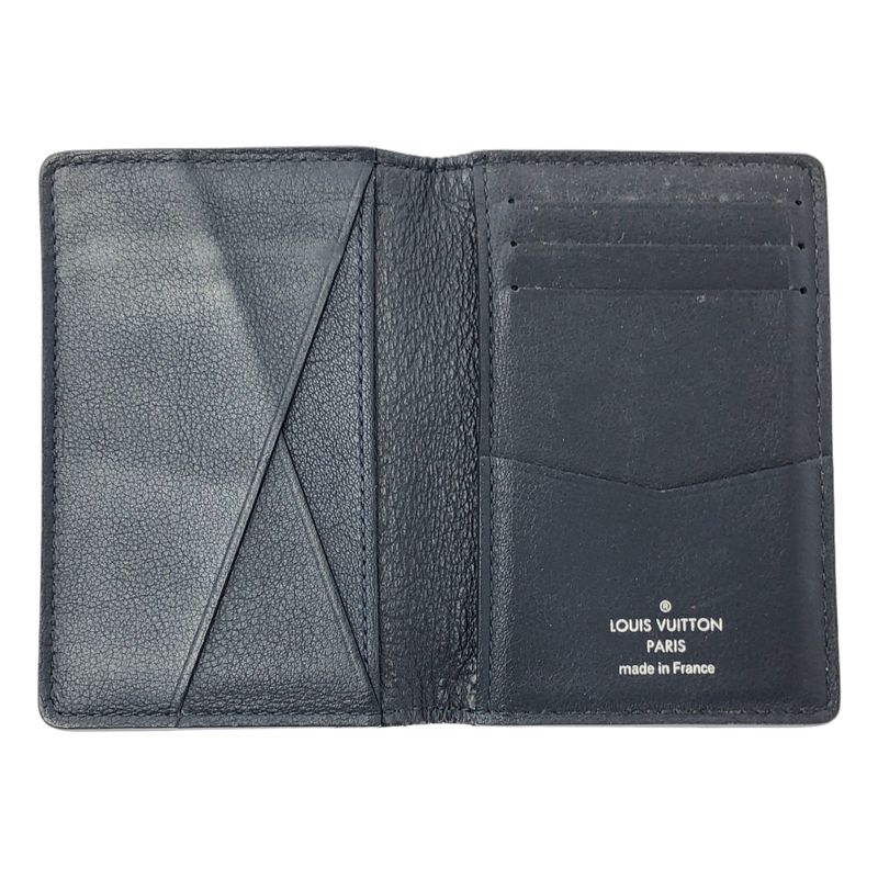 Louis Vuitton Organizer de Poche Card Case Navy