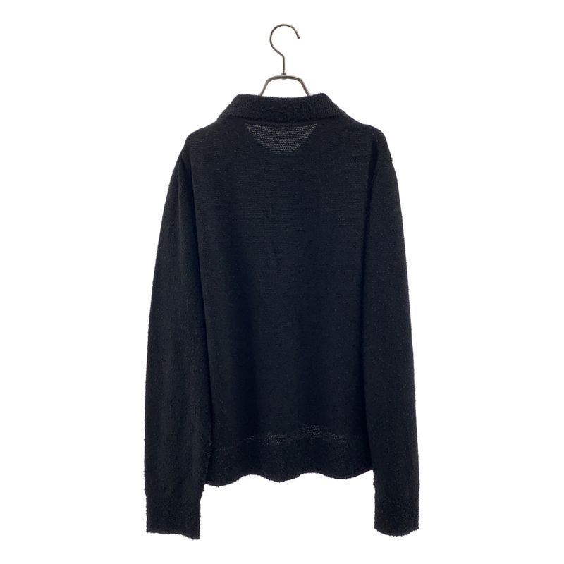 Dior Homme Knit Polo Shirt M Black