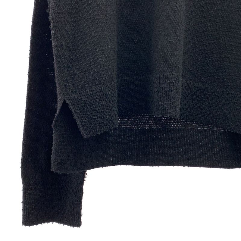 Dior Homme Knit Polo Shirt M Black