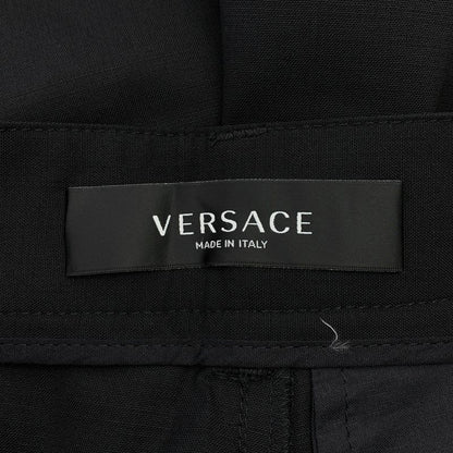 Versace Waist Pouch Shorts 52 Black Pants