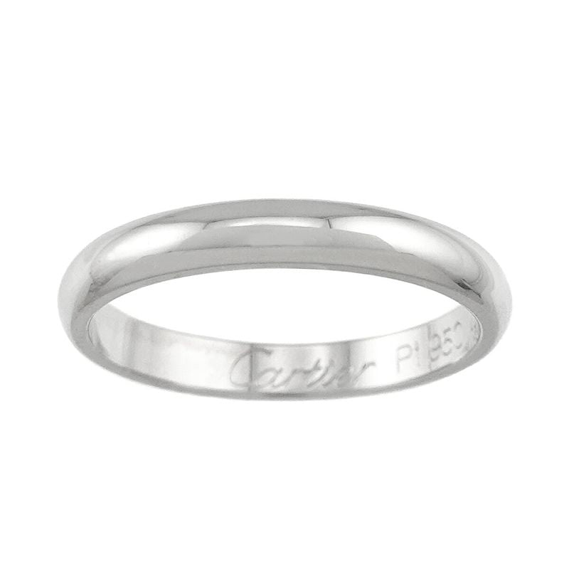 Cartier Classic 47 Ring Pt Width Platinum