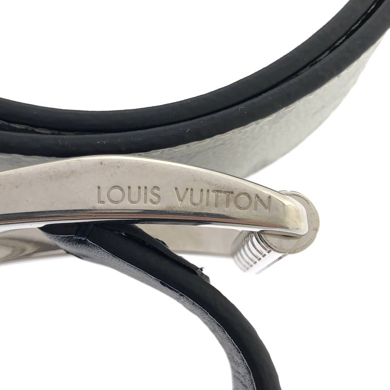 Louis Vuitton Ceinture Reverso Leather Belt 95 38 White