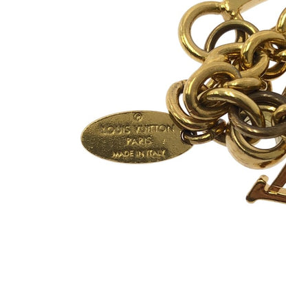 Louis Vuitton Ivy Flower Key Ring Charm Gold
