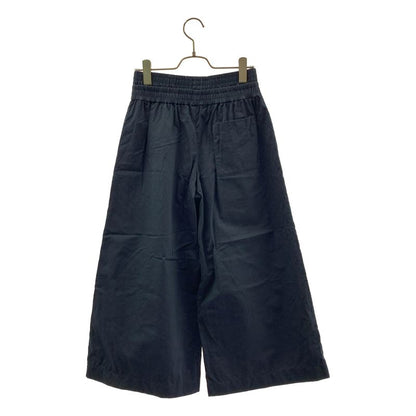 Loewe Anagram Logo Layered Waist Wide Pants XS Dark Navy