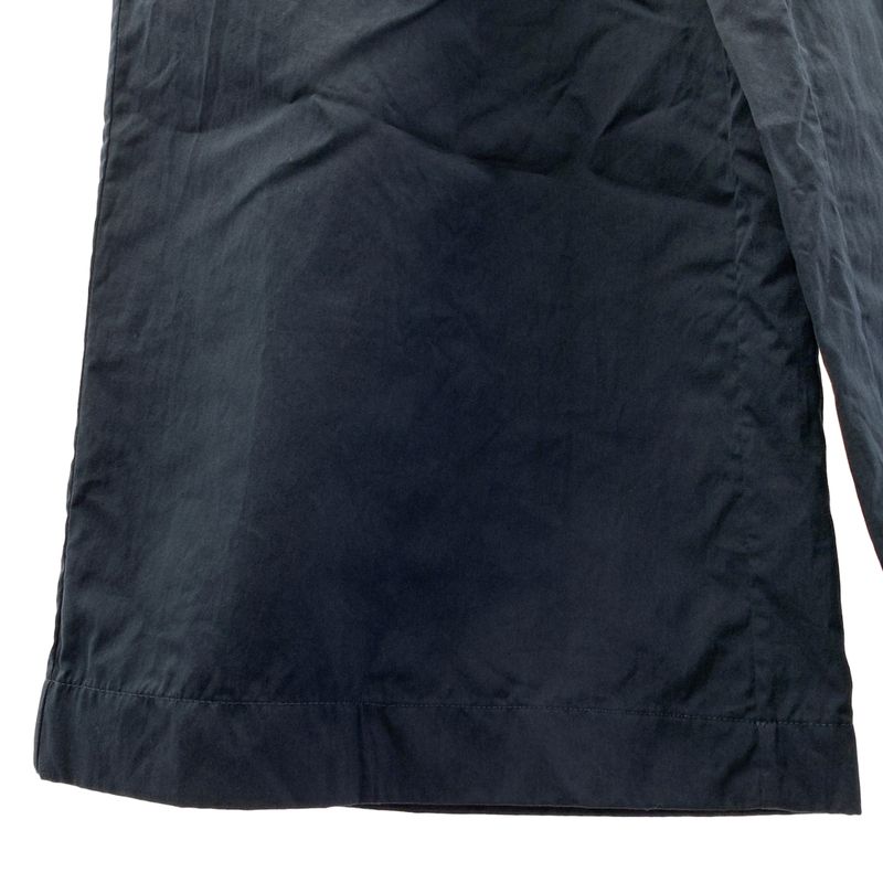 Loewe Anagram Logo Layered Waist Wide Pants XS Dark Navy