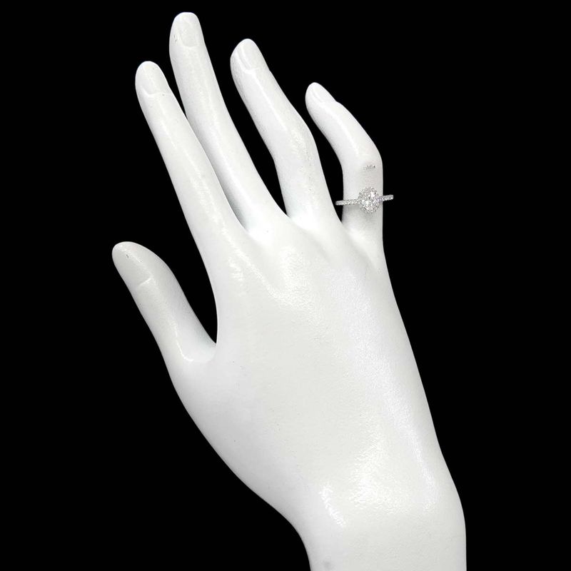 Tiffany & Co Solesto Diamond D Vs1 Ring Pt Platinum