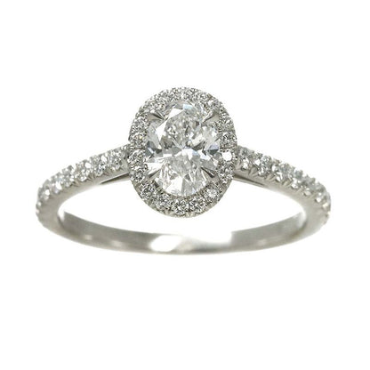Tiffany & Co Solesto Diamond D Vs1 Ring Pt Platinum