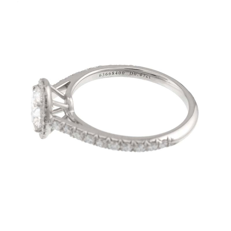Tiffany & Co Solesto Diamond D Vs1 Ring Pt Platinum