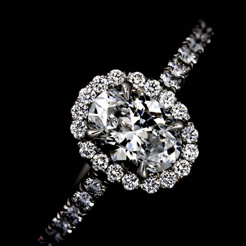 Tiffany & Co Solesto Diamond D Vs1 Ring Pt Platinum