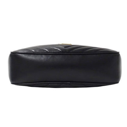 Saint Laurent Shoulder Bag le Leather Black Tassel