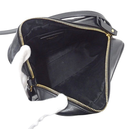 Saint Laurent Shoulder Bag le Leather Black Tassel