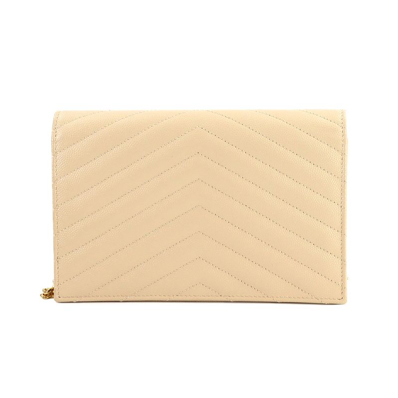 Saint Laurent Cassandra Envelope Chain Wallet