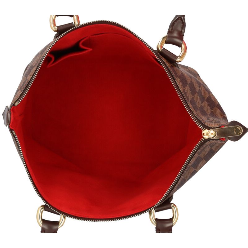 Louis Vuitton Saleya PM Damier Handbag Canvas Brown