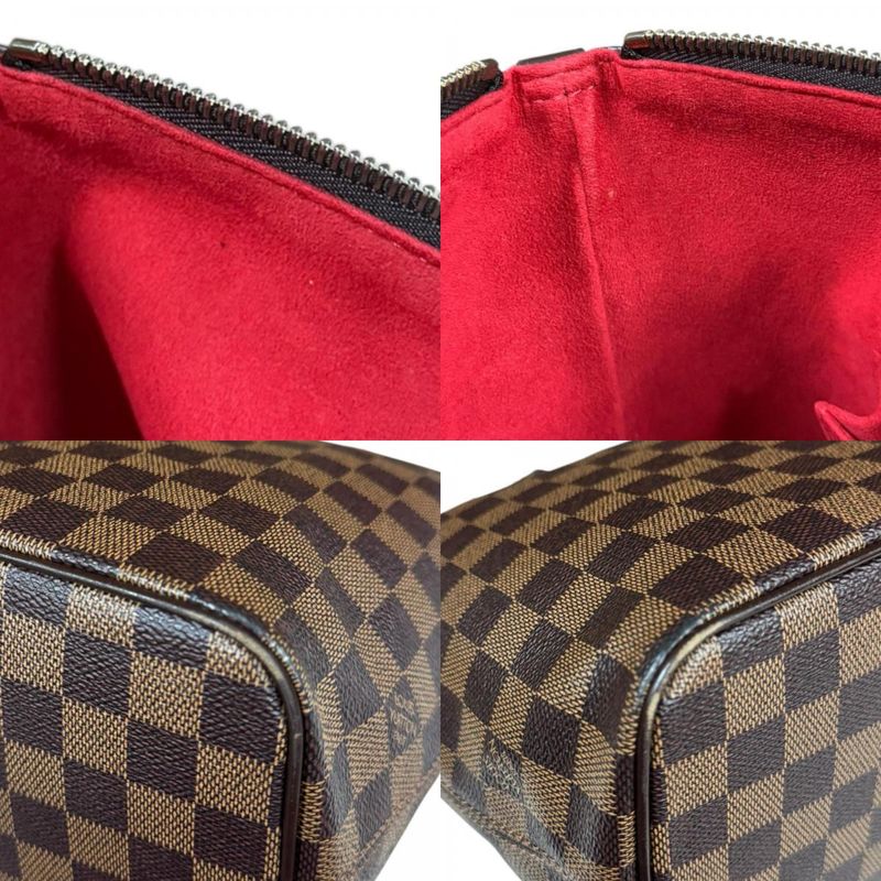Louis Vuitton Saleya PM Damier Handbag Canvas Brown