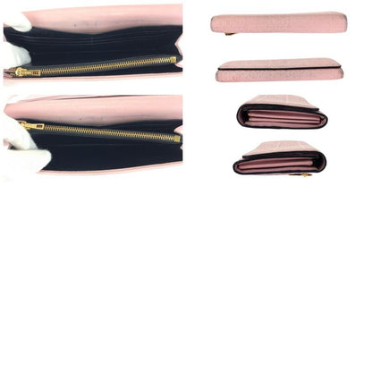 Loewe Anagram Pink Gold Leather Wallet