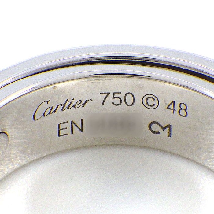 Cartier Ring Love Sheet 18K White Gold 48