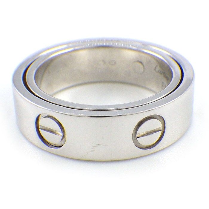Cartier Ring Love Sheet 18K White Gold 48
