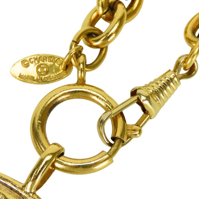 Chanel Necklace Cambon Gold
