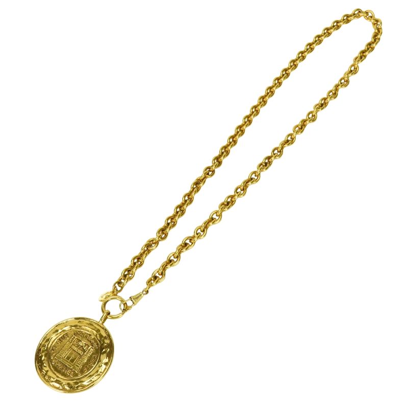 Chanel Necklace Cambon Gold